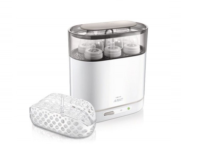Máy tiệt trùng bình sữa và sấy khô avent 4 IN  1 - SCF286/05